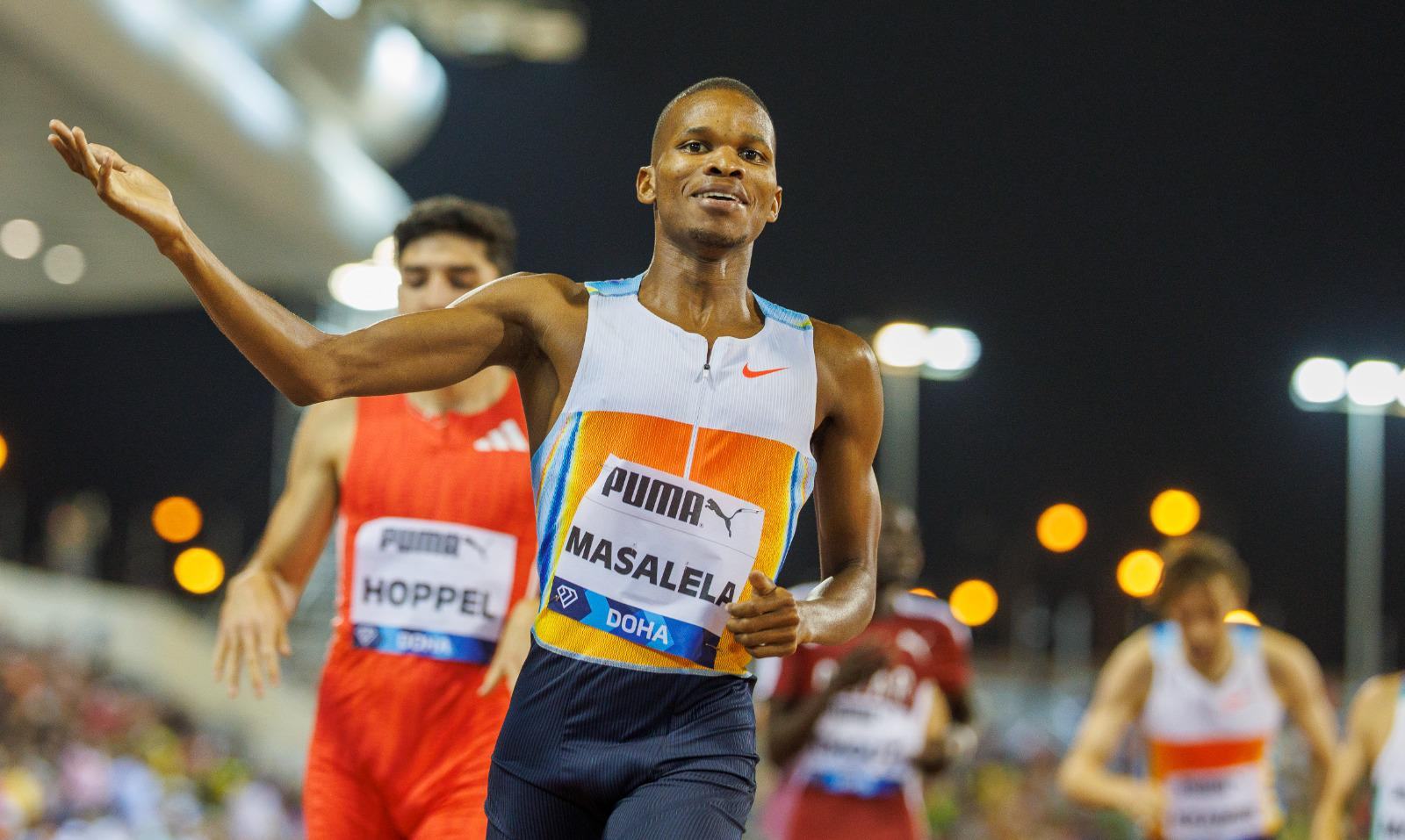 Sprint finish at the Doha Meeting