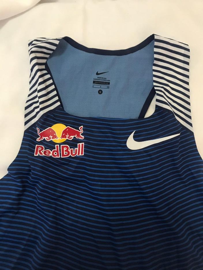 Branded athletics vest